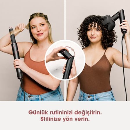 5 işlevli saç kurutma ve şekillendirme seti, 1600 W güçle