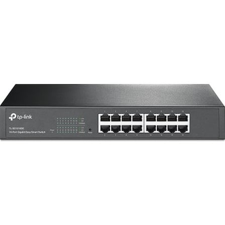 Tp-Link TL-SG1016DE 16 Port 10-100-1000 Mbps Switch Çelik Kasa Easy Smart
