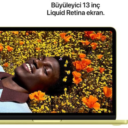 Apple MacBook Neo A18 Pro 8GB 256GB SSD macOS 13" Taşınabilir Bilgisayar Puslu Sarı