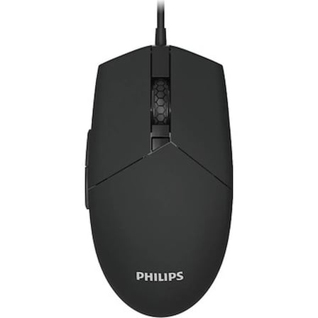 Philips SPK9304 USB Kablolu 6400DPI 6 Tuşlu RGB Aydınlatmalı Optik Gaming Mouse Siyah (Philips