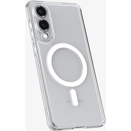 Spigen Galaxy S25 Edge ile Uyumlu Magnet Kılıf Ultra Hybrid Mag Fit Sararmaya Dayanıklı Beyaz