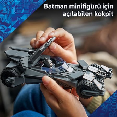 LEGO ® DC Batman™ Batman ve Superman™ Batmobile™ 76331 – 9+ için Minifigür İçeren Yaratıcı Oyuncak