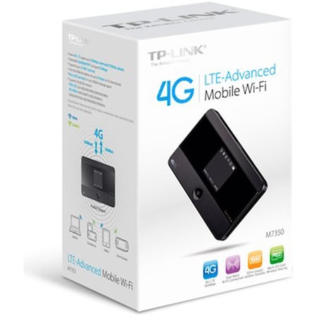 TP-Link M7350 | 4G Taşınabilir Mobil LTE Modem | 150 Mbps Hız | 10 Cihaza Kadar Bağlantı | 2000 mAh