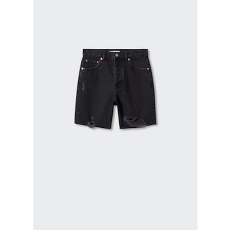 Yırtık Denim Bermuda ile Yaz Stilinde Rahat Seçenekler