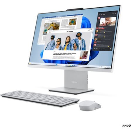 Lenovo IdeaCentre AIO AMD Ryzen 7 7735HS 16GB 512GB SSD Freedos 27" FHD All In One Bilgisayar