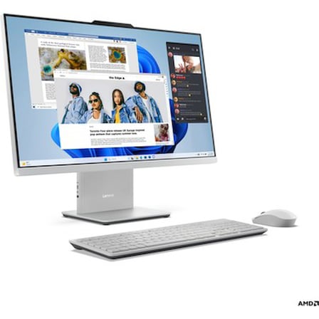 Lenovo IdeaCentre AIO AMD Ryzen 7 7735HS 16GB 512GB SSD Freedos 27" FHD All In One Bilgisayar