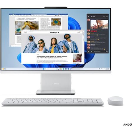 Lenovo IdeaCentre AIO AMD Ryzen 7 7735HS 16GB 512GB SSD Freedos 27" FHD All In One Bilgisayar
