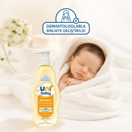 Hassas Saç ve Vücut İçin 700 ml Şampuan Ürünü
