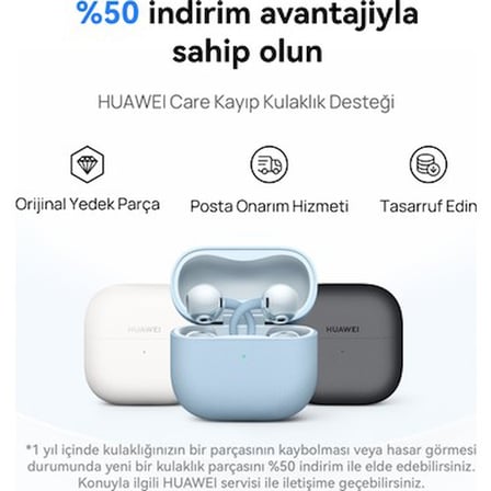 Huawei Freeclip 2, Açık Bluetooth Kulaklık, Güçlü Ses Teknolojisi, Kafa Hareketi Kontrolleri, 38