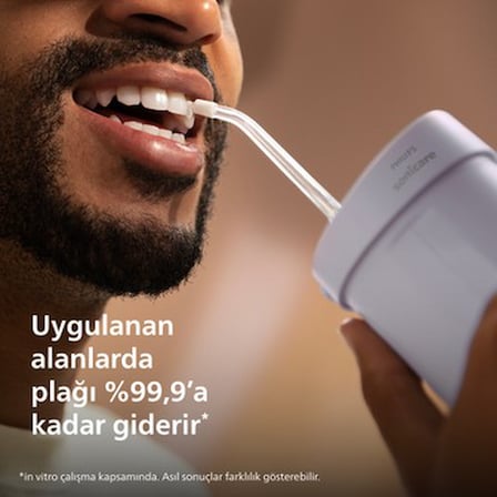 Kompakt Ağız Duşu 2li Yedek Başlık, Konforlu Temizlik