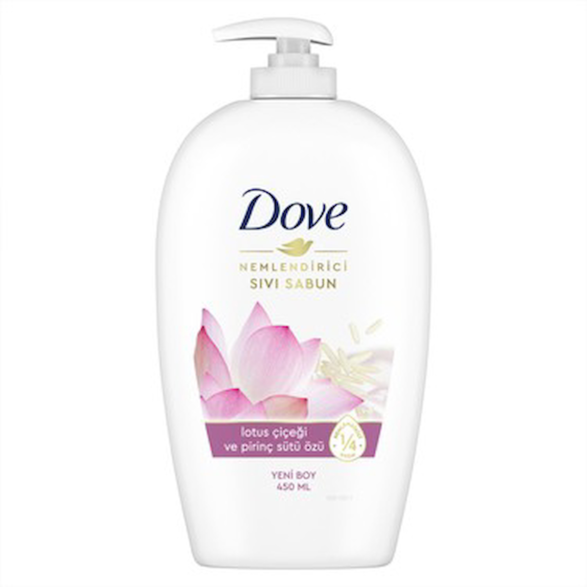 Lotus Çiçeği ve Pirinç Sütü Özlü Sıvı Sabun 450 ml Yumuşak Cilt Bakımı