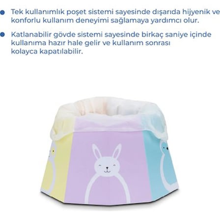 Katlanabilir Seyahat Lazımlığı Desenli 6 Adet Poşet ile Pratik Kullanım