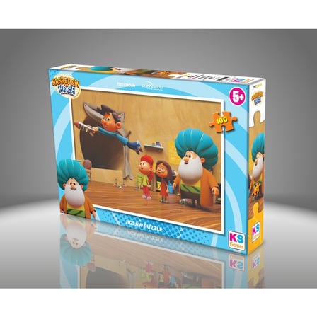 Nasreddin Hoca Temalı 100 Parça Yapboz Seti