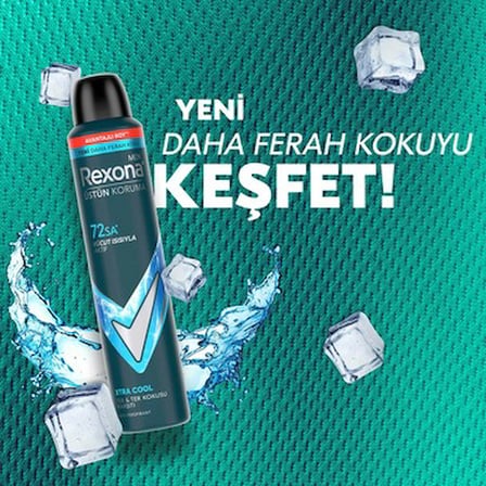 Erkek Sprey Deodorant 200 Ml Xtra Cool Etkisiyle
