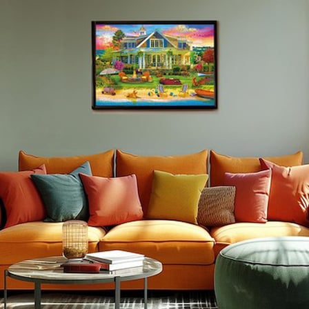 1000 Parça Puzzle ile Eğlenceli Anılar
