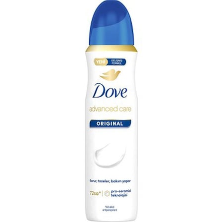 150 ml Kadın Sprey Deodorant, 72 Saat Koruma ve Hassas Ciltler İçin