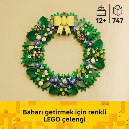 Bahar Çelengi ile Paskalya Yumurtası İçeren Çiçek Süsü - 12 Yaş ve Üzeri