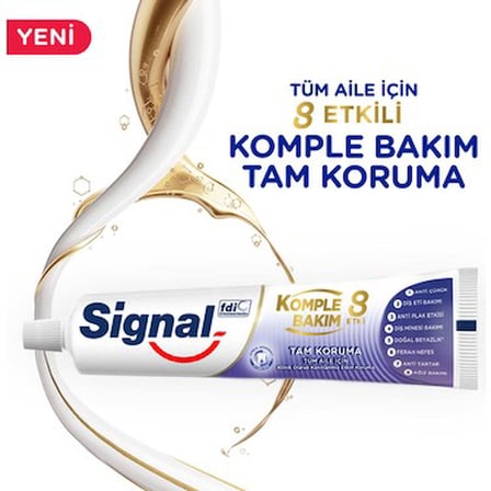 Komple Bakım Diş Macunu 75 ml 8 Etkili Formül