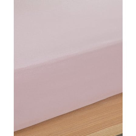 Toz Renkli Tek Kişilik Lastikli Çarşaf, 100x200 cm Pamuklu