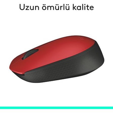 Logitech M171 USB Kırmızı Kablosuz