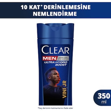 Clear Men Kepeğe Karşı Etkili Şampuan Vini Jr. Ultra Hydro Boost 350