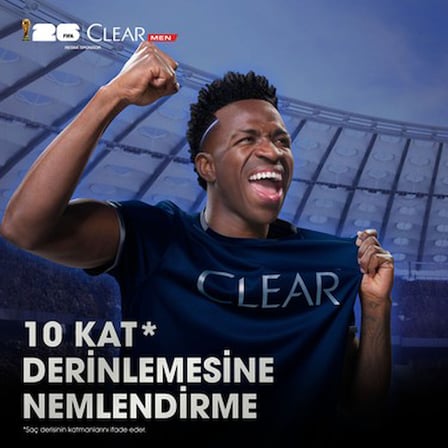 Clear Men Kepeğe Karşı Etkili Şampuan Vini Jr. Ultra Hydro Boost 350