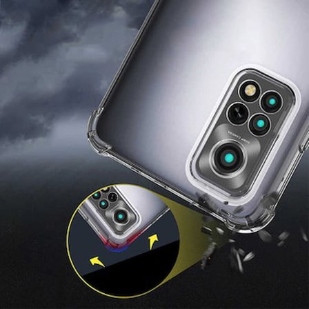 Darbe Emici Anti Shock Silikon Arka Kapak, iPhone 12T için