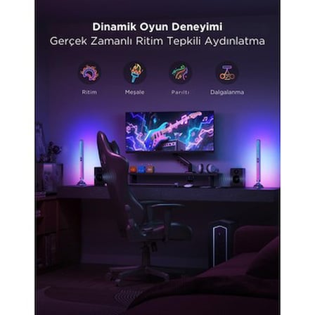 RGB LED Aydınlatma Barları, Modern Tasarım ve Güç