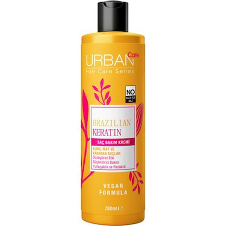 Kuru ve Mat Saçlar İçin Saç Bakım Kremi 200 Ml Vegan