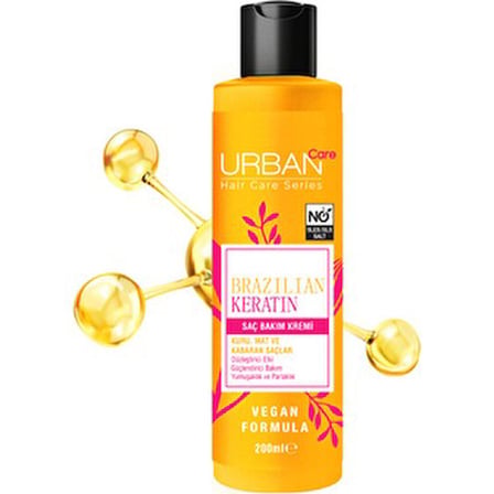 Kuru ve Mat Saçlar İçin Saç Bakım Kremi 200 Ml Vegan