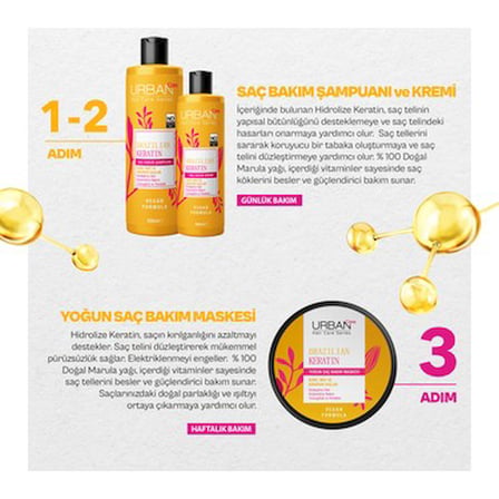 Kuru ve Mat Saçlar İçin Saç Bakım Kremi 200 Ml Vegan