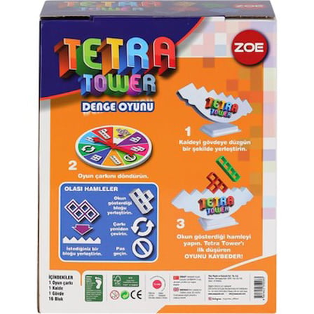 Zoe Tetra Power Denge Oyunu ile Aile İçi Eğlenceli Rekabet