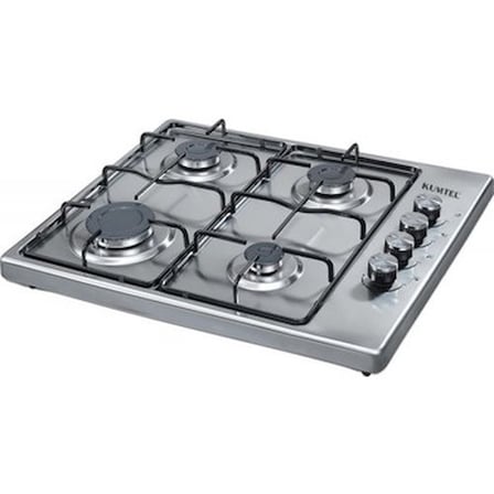 Kumtel KO-420/430 F Inox 4 Gözü Gazlı Setüstü Ocak