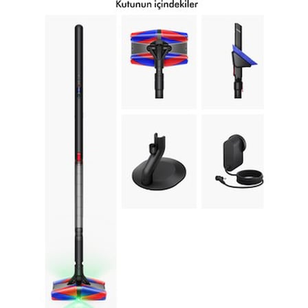 Kablosuz Şarjlı Süpürge, Pratik Kullanım ve Toz Haznesi ile