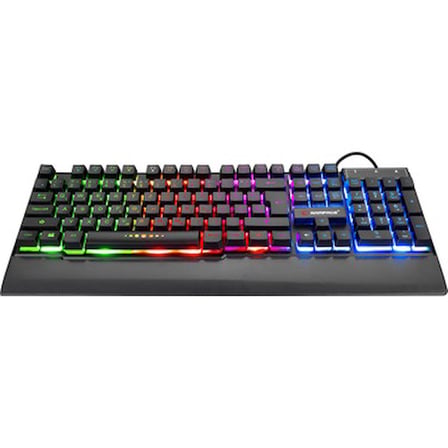 Rampage KB-R66 Bubble USB Gökkuşağı Aydınlatmalı Lc Layout Multimedia Gaming