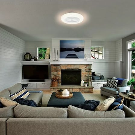 Akıllı Tavan Vantilatörü 75W LED Modern Tasarım ve Verimlilik