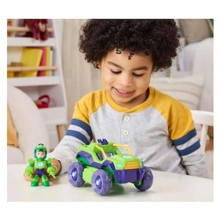 Iron Man Aksiyon Figürü ve Arkadaşları, 2-in-1 Eğlenceli Oyun