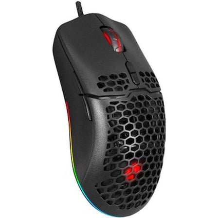 10000 DPI Hafif Siyah Gaming Mouse