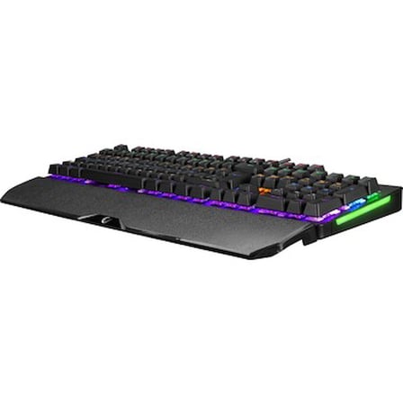 Siyah Rainbow Aydınlatmalı Mekanik Gaming Klavye