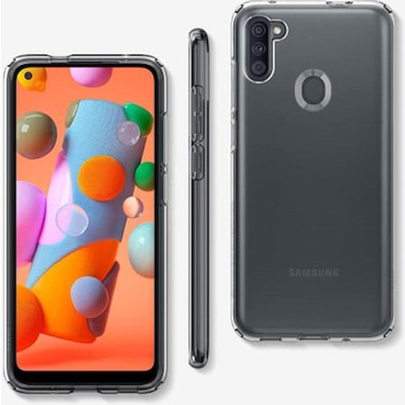 Galaxy M11 / A11 Uyumlu Şeffaf İnce Kılıf