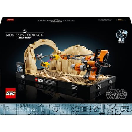 LEGO® Star Wars™ Mos Espa Pod Yarışı Dioraması 75380 - Yetişkinler için Koleksiyonluk ve Dekoratif