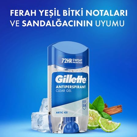 Clear Jel Antiperspirant Deodorant, 70ml Ferahlatıcı Etki