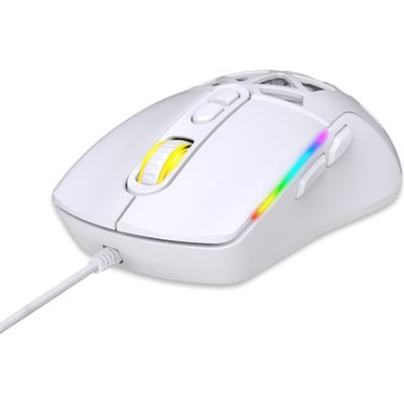 Claw's Nexus X1 12800 Dpi Wide RGB Özel ABS Doku, Claw's Reflex Örgü Kablolu & Değiştirilebilir