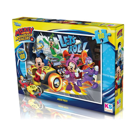 Mickey Mouse Temalı Eğlenceli Puzzle Seti