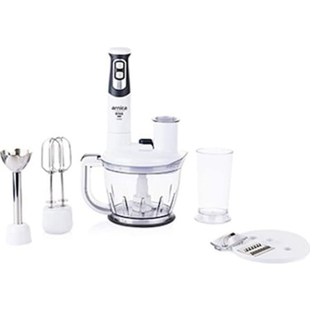 Rendeli El Blender Seti, Beyaz Renkli Modern Tasarım