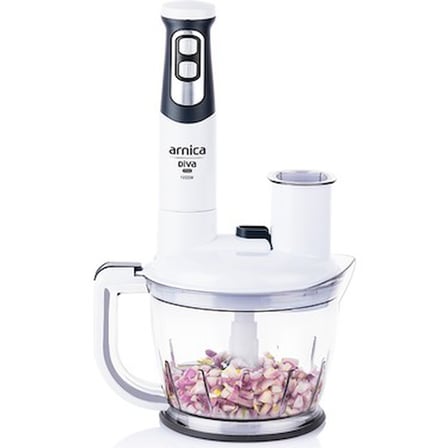 Rendeli El Blender Seti, Beyaz Renkli Modern Tasarım