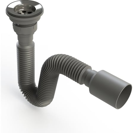 Körüklü Lavabo Sifonu, Ø 40-50 mm, Kaliteli Malzeme