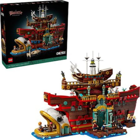 LEGO ® ONE PIECE Baratie Yüzen Restoran 75640 - Yetişkinler için Koleksiyonluk Sergileme Modeli