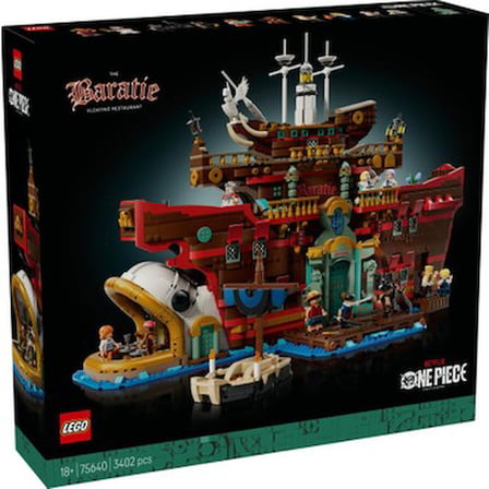 LEGO ® ONE PIECE Baratie Yüzen Restoran 75640 - Yetişkinler için Koleksiyonluk Sergileme Modeli