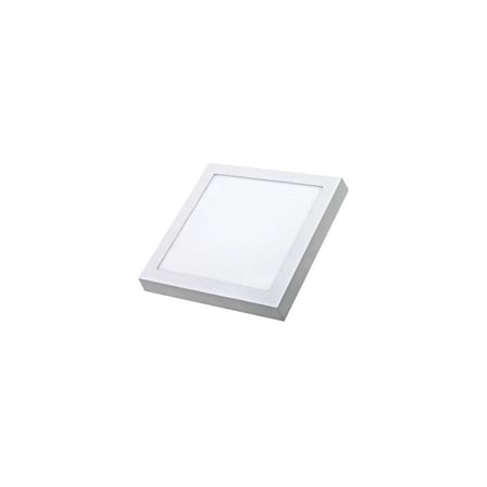 Sıva Üstü 18W Beyaz Kare LED Panel Armatür ile Aydınlatma